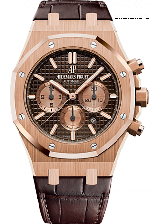 Review Fake Audemars Piguet Royal Oak Chronograph 41mm 26331OR.OO.D821CR.01 watch